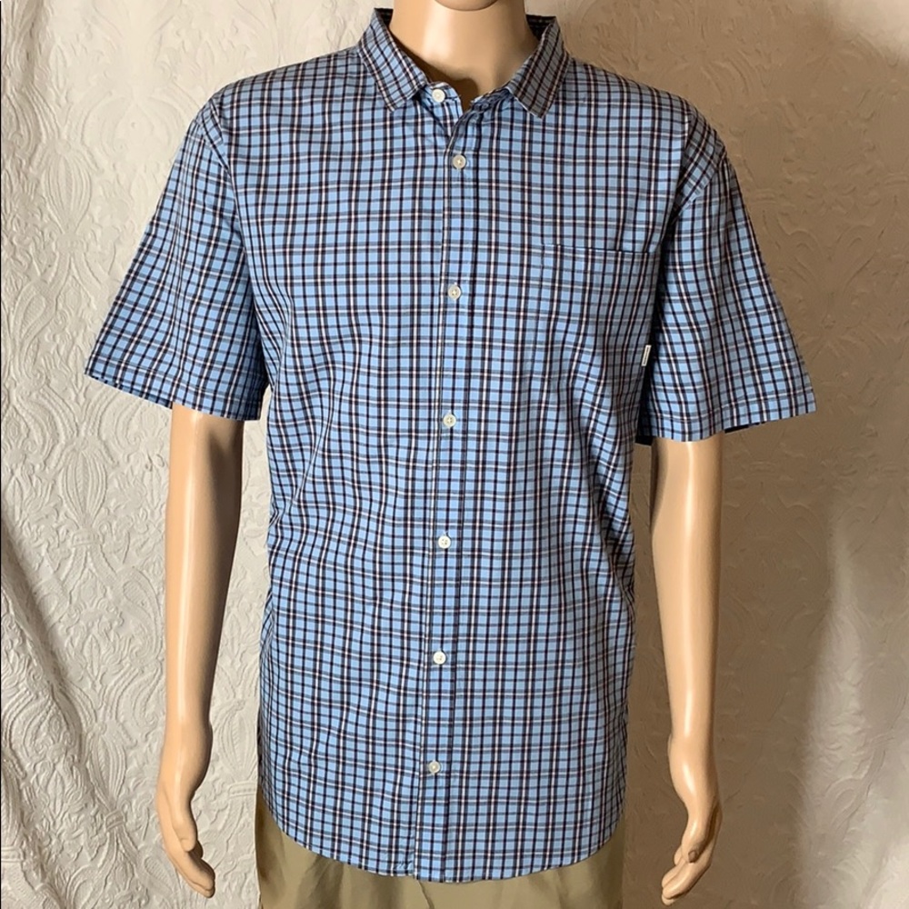 Quicksilver striped button down